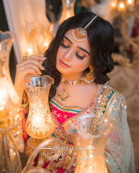 Sahar Khan In 2022 Wedding Dresses For Girls Short Hair Updo Bride Look