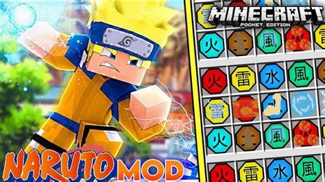 Naruto Addon For Mcpe Mod Naruto Mod For Minecraft Bedrock Edition