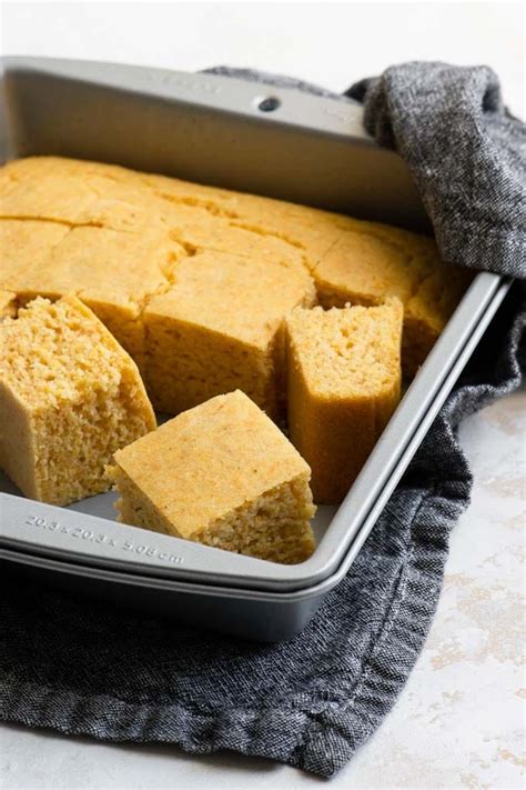 This is the best vegan cornbread recipe because it creates a delicious, dense cornbread perfect for serving with stews and chili. Vegan Corn Grit Cornbread Recipe / 5 Vegan Cornbread ...