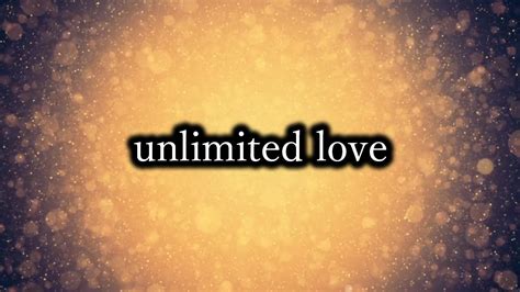 Unlimited Love（アンリミテッド ラブ） Youtube
