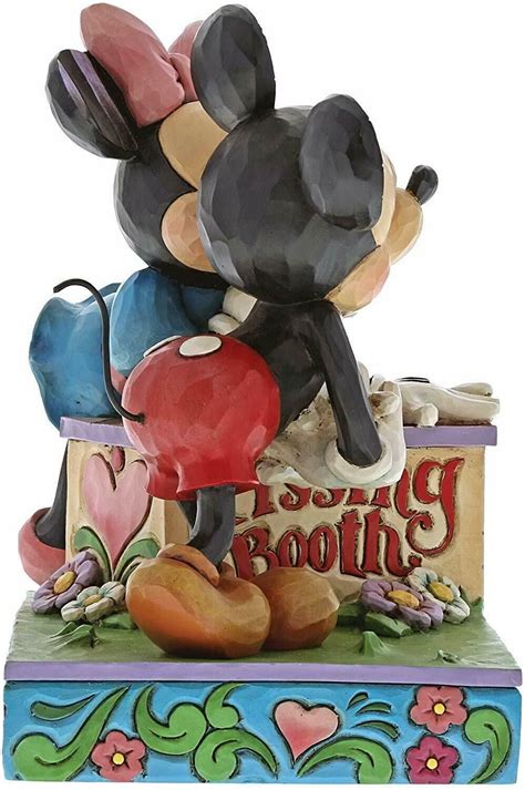 6 Kissing Booth Mickey And Minnie Mouse Figurine Jim Shore Disney