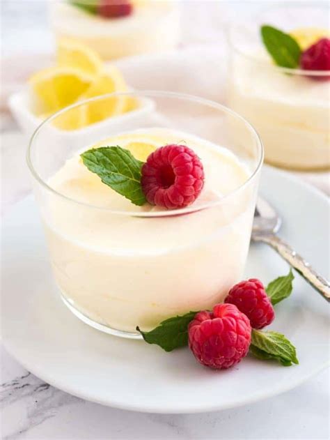 Lemon Mousse Recipe Easy Summer Dessert Plated Cravings