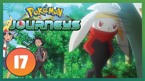 Gohs Scorbunny Evolves Into Raboot Pokémon Journeys Episode 17 Review Youtube