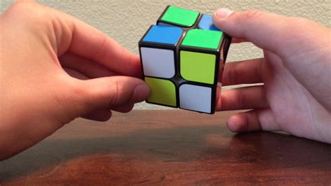 How To Do A Checkerboard Pattern On A 2x2 Rubiks Cube Youtube
