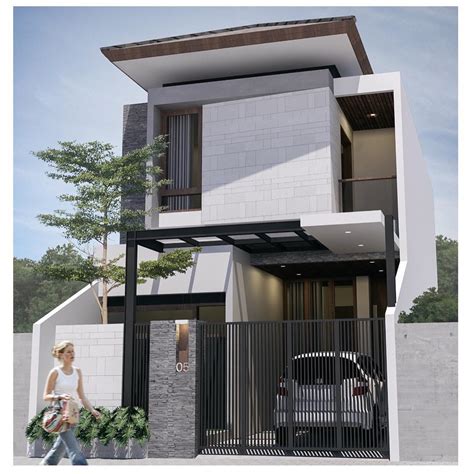 Desain Rumah Modern Minimalis Alam Jaya