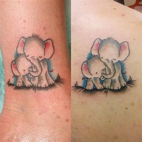 Cute Baby Elephant Tattoos