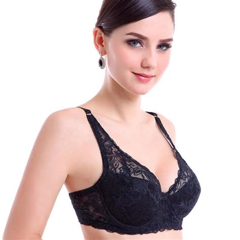 Fashion Sexy Bra 32 34 36 38 40 B C Big Cup French Lace Bra Spring Summer Thin Cotton Cup