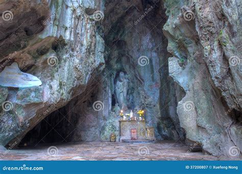 Cave Of Marble Mountain At Da Nang City Editorial Photography Image
