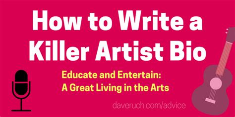 We did not find results for: How to Write a Killer Musician Bio (With Examples)