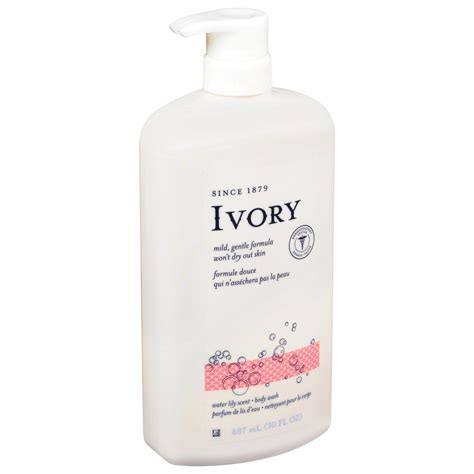 Ivory Clean Water Lily Body Wash Shop Cleansers And Soaps At H E B