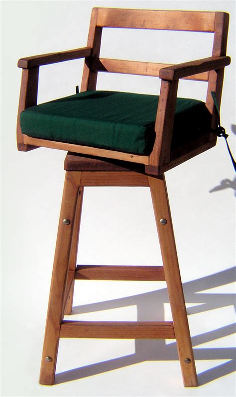 Express your style through design. Redwood Captain's Chair Bar Stool, Wooden Bar Stools
