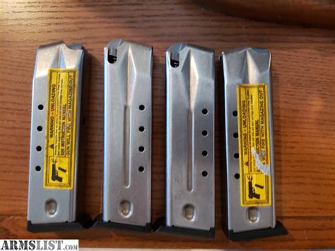 Armslist For Sale Original Ruger 9mm Mags P85 P89 P95 10 Round Mags