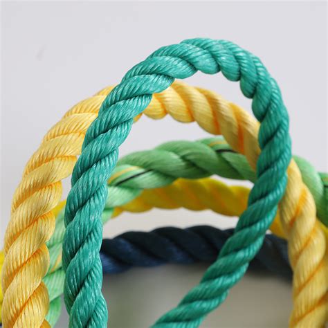 3 Strand Pp Danline Rope Polypropylene Monofilament Fishing Rope And