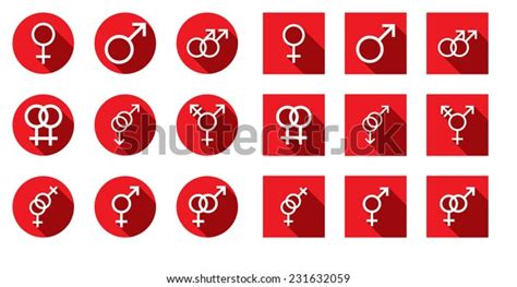 Illustrations Male Female Sex Symbols On Stock Vector Royalty Free