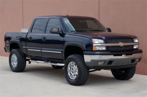 Find Used 05 Chevy Silverado 1500 Z71 Crew Cab Lifted Xd Chrome Whls 2