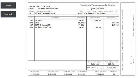 Modelo Recibo De Pag Salário Holerite Em Excel Editável R 780 Em