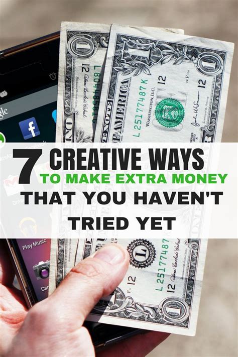 7 Creative Ways To Make Extra Money On The Side That You Havent Tried