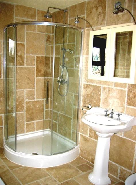 Corner Shower Ideas For Small Bathrooms Small Bathroom With Shower