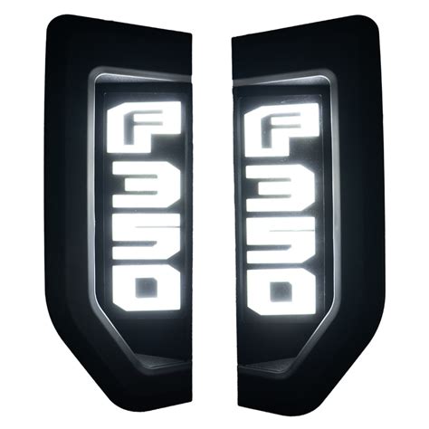 2017 2021 Ford Super Duty Illuminated Side Emblems F250 F350 F450