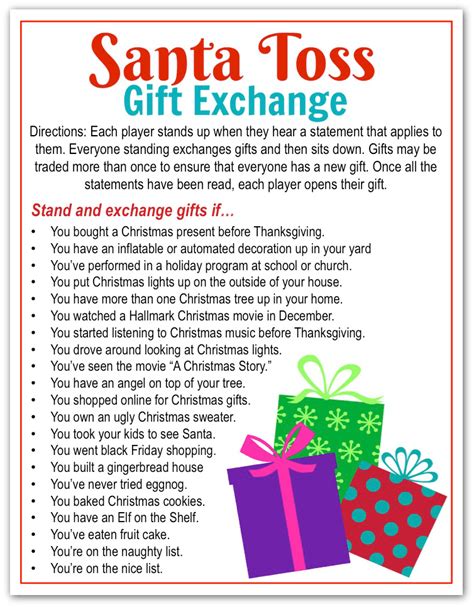 Fun ideas for christmas gift exchange. 10 Fun Christmas Gift Exchange Games - Fun-Squared