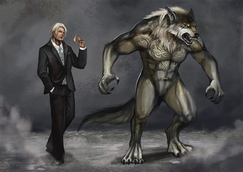 Werewolf Conceptsilent Order By Nightmaremoonluna On Deviantart