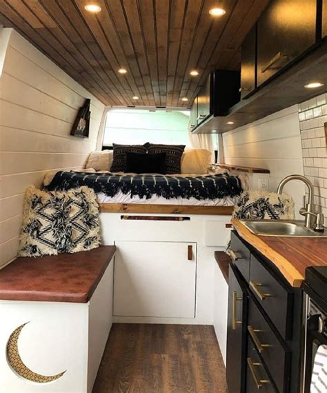 This Converted Sprinter Van Is A Surprisingly Livable Tiny House On