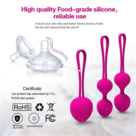 Pcs Medical Silicone Smart Kegel Balls Vibrators Vaginal Exercise Tightening Device Safe