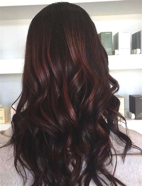 cherry chocolate brown hair transform your look with this deliciously bold style
