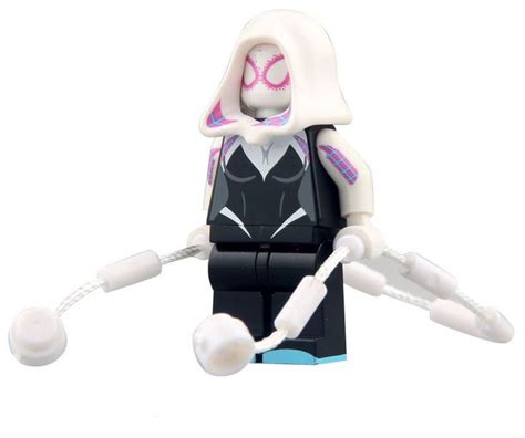 Marvel Avengers Spider Woman Gwen Minifigures Lego Compatible Toys