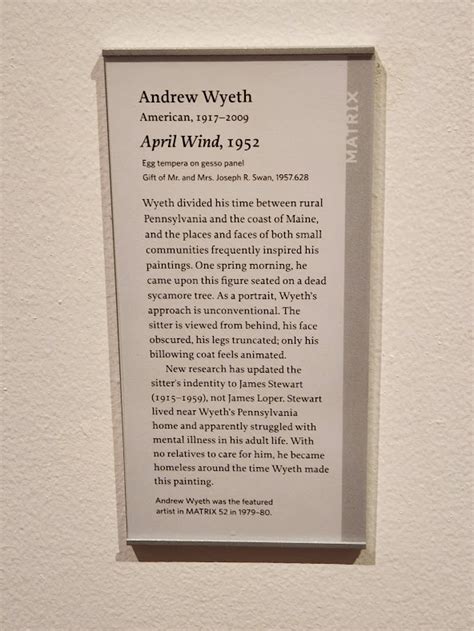 Andrew Wyeth April Wind 1952 Rmuseum
