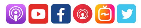 Facebook Twitter Instagram Youtube Logo Transparent