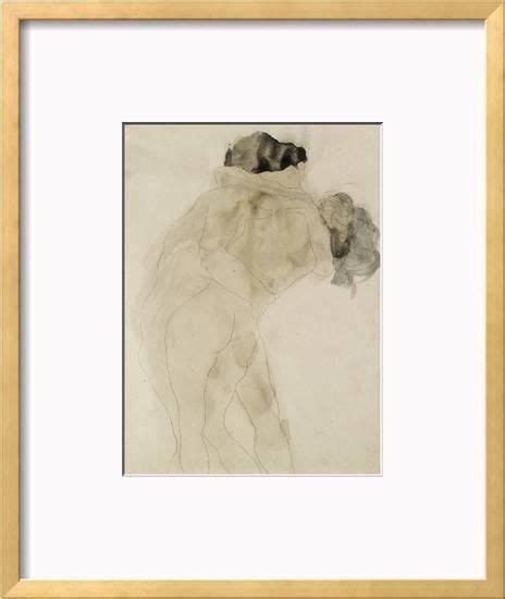 Two Embracing Figures Giclee Print Auguste Rodin