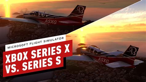 Microsoft Flight Simulator Xbox Series X Vs Xbox Series S Graphics