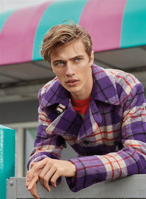 Lucky Blue Smith Digital Cover Star Of Vogue Man Arabia Fall Winter