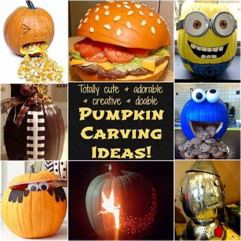 Totally Cute And Adorable And Creative Pumpkin Carving Ideas