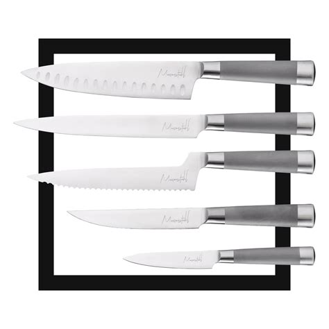 5 Piece Gourmet Knife Set — Messerstahl 20 Knives That Look Sharp Too