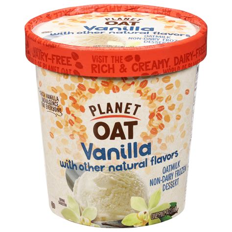 Save On Planet Oat Non Dairy Frozen Dessert Vanilla Order Online