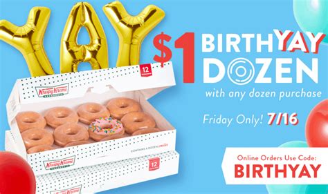Krispy Kreme Celebrates 84th Birthday With 1 Dozen Doughnuts Living