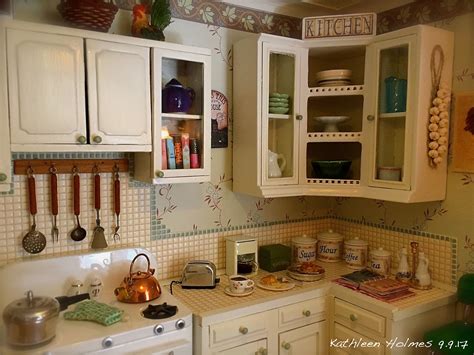 Miniature Dollhouse Kitchen Cabinets Kiwarm 112 Scale Fairy