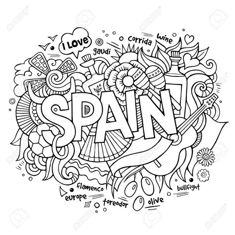 The Best Free Spain Drawing Images Download From 148 Free Drawings Of