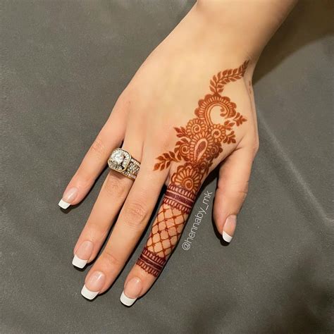 61 Gorgeous Finger Mehndi Designs To Try In 2023 Bling Sparkle