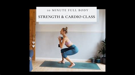 Minute Full Body Strength And Cardio Workout Youtube