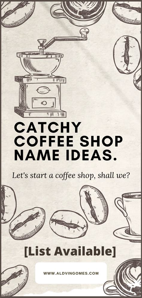 101 Coffee Shop Names And Best Cafe Names You Cant Miss Coffee Shop
