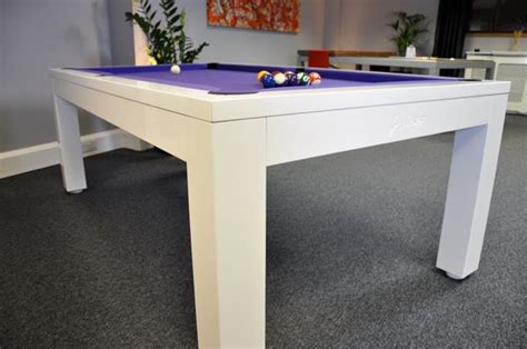 Signature Hawkes Pool Dining Table High Gloss White 7ft Free