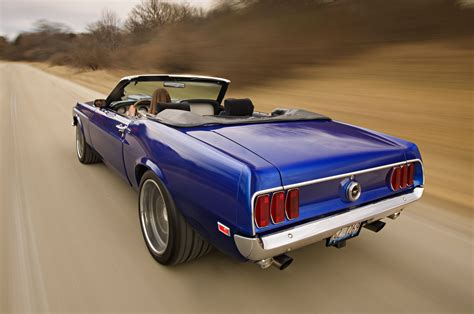 A Santorini Blue 1969 Ford Mustang Convertible For The Ages Hot Rod