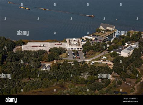 Aerial View Of Fort Johnson Now The Noaa Hollings Marine Laboratory In