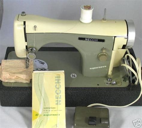 Necchi Supernova Super Nova Sewing Machine Excellent 38464254