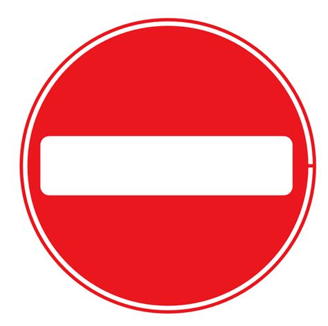 No Entry Sign Clipart Clipart Suggest