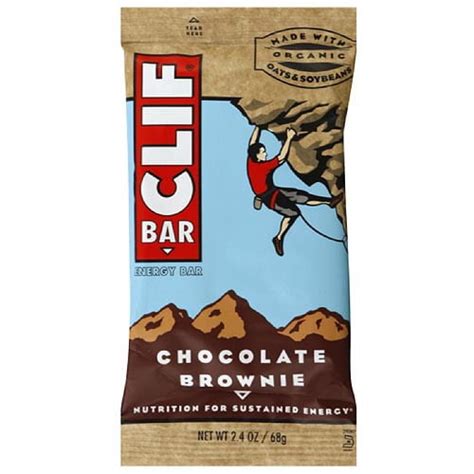 Clif Bar Chocolate Brownie Energy Bars 24 Oz Pack Of 12