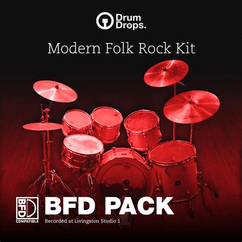 Modern Folk Rock Kit Bfd Pack By Drumdrops Drums